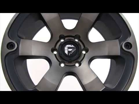 Fuel Beast D564 Black Wheels Rims 20x9