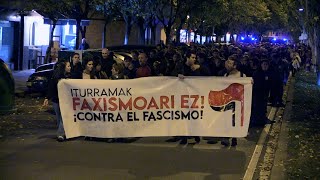 Rechazo en Iturrama al ataque fascista al bar Ezpala
