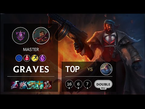 Graves Top vs Yasuo - EUW Master Patch 11.16