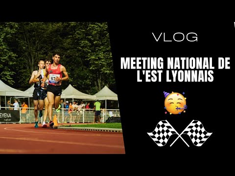 VLOG - MEETING NATIONAL D'ATHLÉTISME DE L'EST LYONNAIS - LE RETOUR SUR 5000M - ALICE MOINS DE 4'25🤯