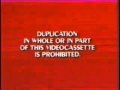 Buena Vista Walt Disney Warning Screen 1984 1991 Canada Version