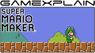 Super Mario Maker - Frog Mario Mystery Mushroom Trailer