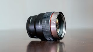 Video thumbnail for Samyang V-AF 75mm T1.9 Review | Auto Focus Cine Lens for Sony by Jussi Alexander