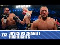 Relive Joyce vs Zhang 1 | A Heavyweight Upset for the Ages | #zhangjoyce2  Sat ESPN+ | HIGHLIGHTS