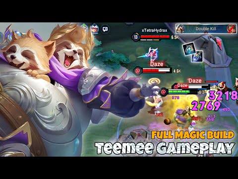 Teemee Support Pro Gameplay | New Full Magic Build | Arena of Valor Liên Quân mobile CoT