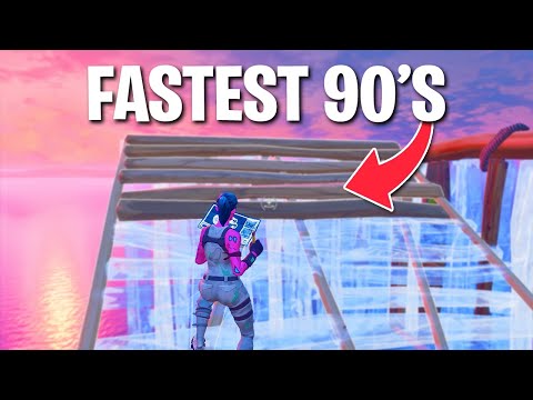 NEW Fastest 90s in Fortnite Chapter 4! (Tutorial)