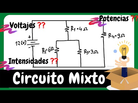 ✅How to solve a MIXED electrical CIRCUIT - ONLY WITH OHM'S LAW
