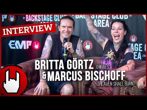 Britta Görtz (HIRAES) & Marcus Bischoff (HEAVEN SHALL BURN) Interview at SUMMER BREEZE 2025