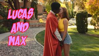 Stranger Things 🔥 Lucas And Max 🔥 Falling in the Upside Down