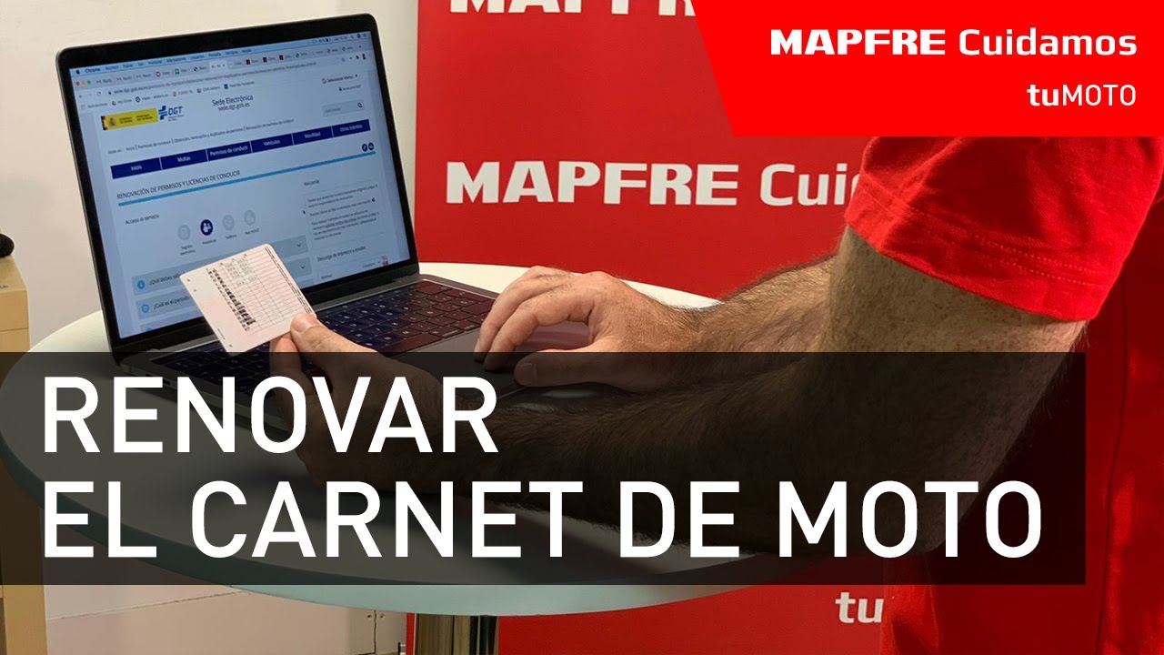 Renovar el carnet de moto