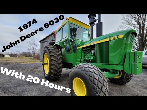A Brand New John Deere 6030 (20 Hours!!!)- Lewis Farms Tour