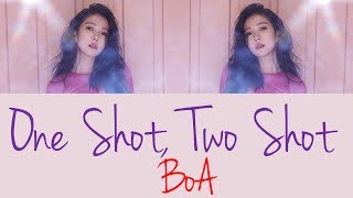 BoA - One Shot, Two Shot [Hang, Rom &amp; Eng Lyrics]
