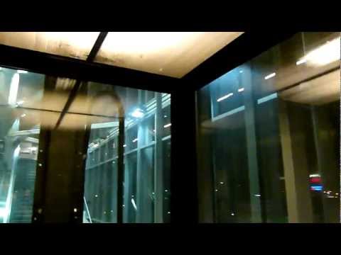 Dover Impulse hydraulic glass elevator @ Rupert SkyTrain station in Vancouver