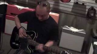 Video thumbnail for Wild West Guitars Customer trying a Diamond Nitrox amp by Wild West Guitars