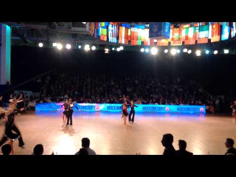 Adria Martos - Katerina Paraschou, SP 2014 World Youth LAT Semifinal Samba
