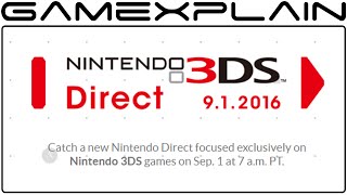 3DS-Focused Nintendo Direct Coming September 1st!