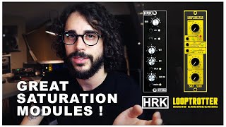 Video thumbnail for Looptrotter SAT 500 & HRK ST596 | Saturation modules • Comparison & Review by Jim Bergson