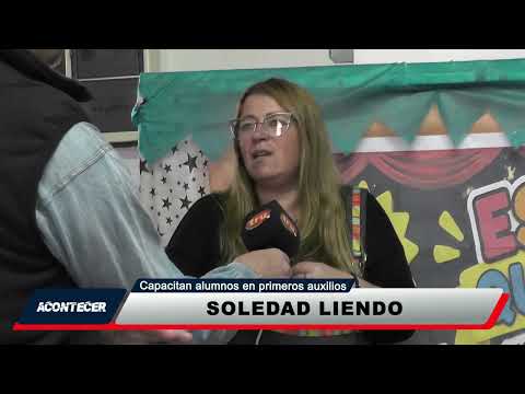 Marcos Juárez: Capacitan alumnos de la Escuela Mariano Moreno en primero auxilios. Más detalles