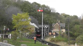 preview picture of video 'A day at the Severn Valley Railway - October 2011'
