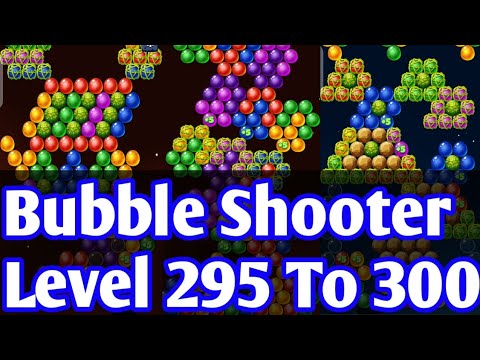 Bubbles Shooter Level 295 To Level 300 Game Play Video