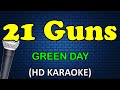 21 GUNS Green Day HD Karaoke