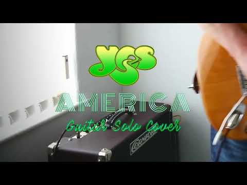 YES America Steve Howe Guitar solo Cover