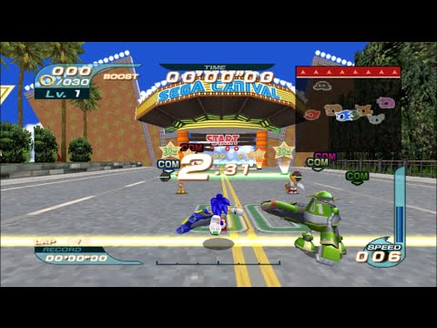 [Dolphin] Sonic Riders HD (GCN):  SEGA Carnival - 60FPS Gameplay (720pHD)