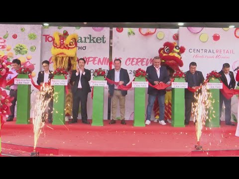 Khởi động Tops Market em 10 de outubro | Cần Thơ TV