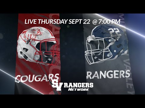 2022 Ranger Football - Canyon Cougars vs Smithson Valley Rangers