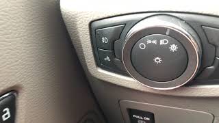 Ford F-150 : How to turn on/off parking brake