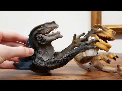 Godzilla 1998 RARE Finger Puppets