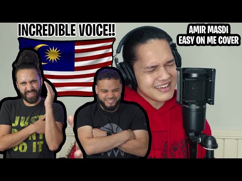 Americans 🇺🇸 React to Easy On Me - Adele (Amir Masdi Covers) | REACTION!! 🇲🇾