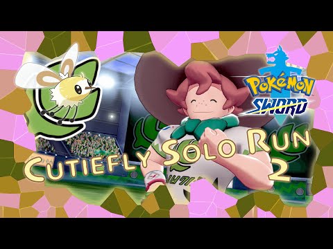 Pokemon Sword Cutiefly Solo Run - Ep. 2 Turffield and Milo!