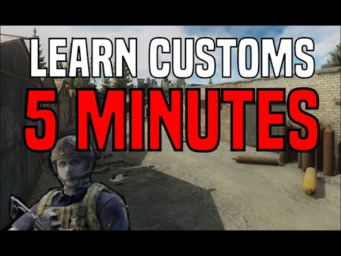 1.0 Customs Extraction guide | Escape from Tarkov 1.0 map walkthrough