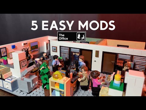 5 Mods to do to YOUR Lego The Office Set!