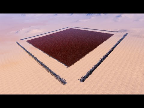 UEBS - 50K SPARTANS vs 3K HEROES - Ultimate Epic Battle Simulator