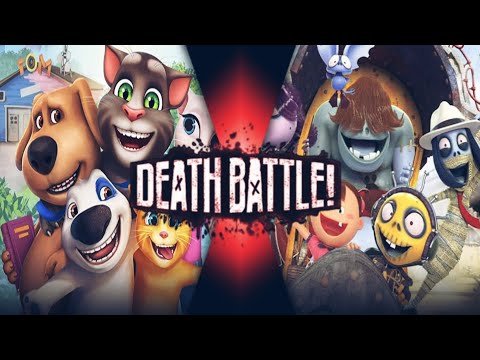 death battle fan made trailer team zombie dumb vs team taking tom (anyzac vs outfit7)