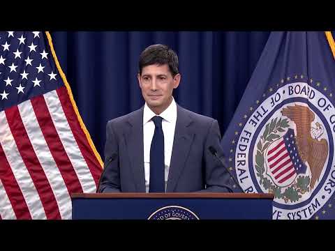 Video Thumbnail: Fed keeps rates unchanged, Warsh says US economy expanding at 'solid pace'