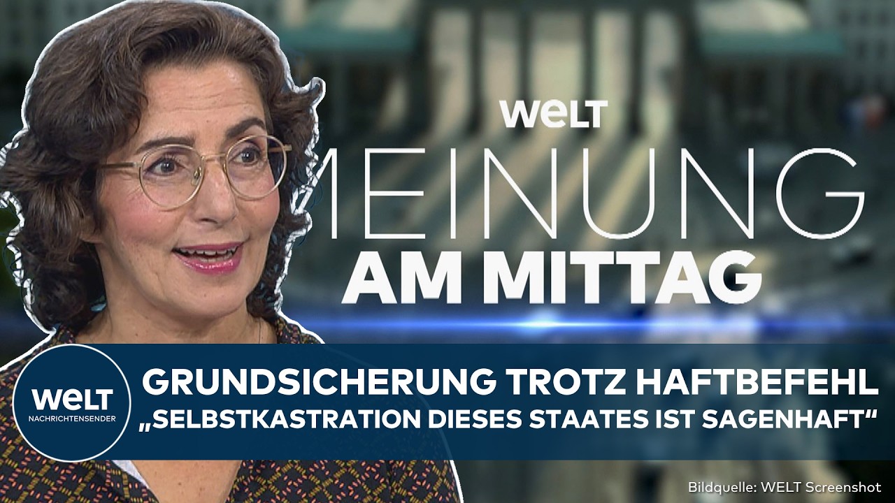 MEINE MEINUNG: Grundsicherung trotz Haftbefehl! "Selbstkastration dieses Staates ist sagenhaft“