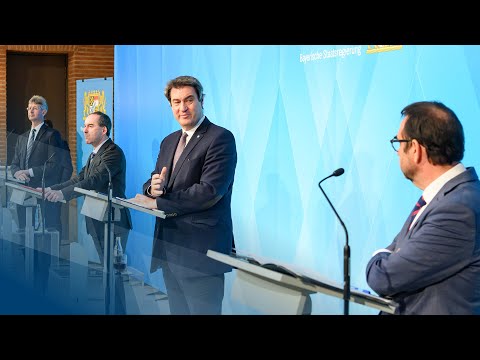 Video in Gebärdensprache: Pressekonferenz zur Corona-Pandemie (4. März 2021) - Bayern