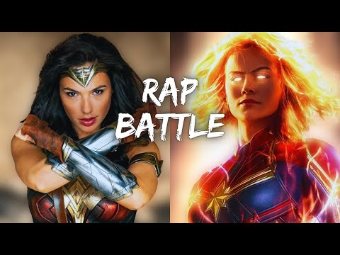 Wonder Woman vs Captain Marvel | Super Rap Battle