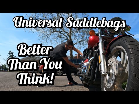Universal Saddlebags. No More Sad Bags! VTX1300
