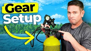 How To Setup Your Scuba Gear - Step By Step For Beginners