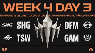 [電競] 2025 LCP Split 1 W4D3