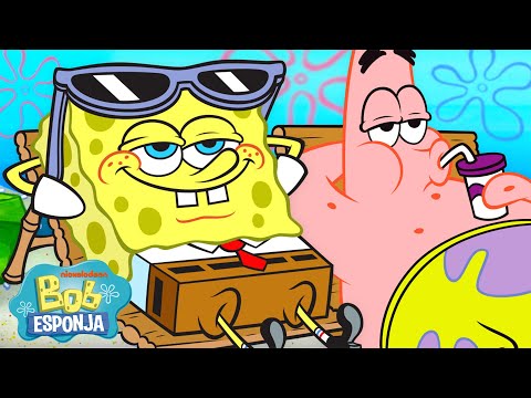 ¡Bob Esponja y amigos de vacaciones! 🏖 | 1 hora | Bob Esponja en Español