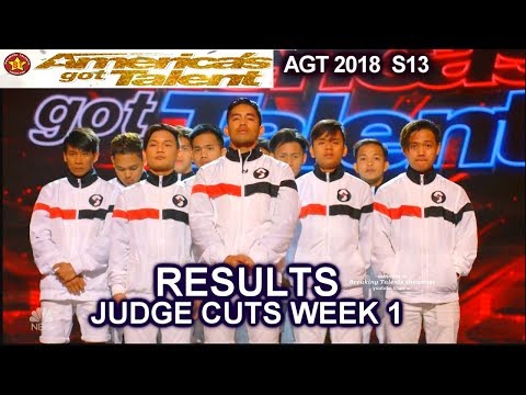 RESULTS JUDGE CUTS Week 1 Who Advanced to Live Show? America's Got Talent 2018 Judge Cuts AGT