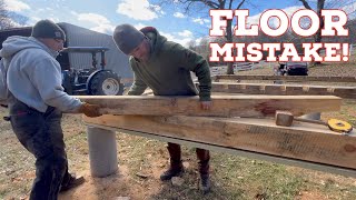 We Found A FLAW! - Timber Frame Floor System