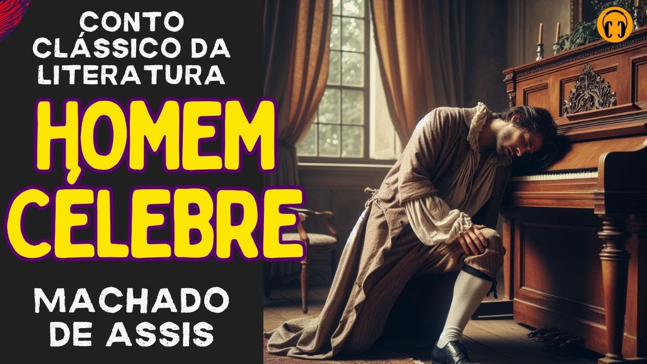 871 - HOMEM CÉLEBRE - MACHADO DE ASSIS - CONTO UM CONTO AUDIOLIVRO COMPLETO VOZ REAL