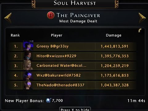 Neverwinter Master Soul Harvest Dash | 11:44 | Songblade PoV
