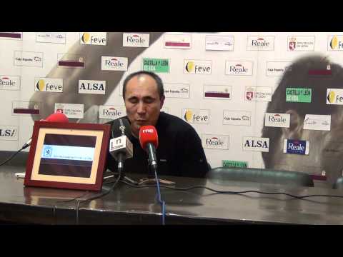 Rueda de prensa Reale ADEMAR Leon - Bm. Atlético de Madrid Talant Dujshevaeb